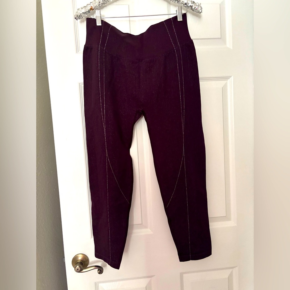 NWT VSX Victoria’s Secret sport shimmer leggings sz xxl